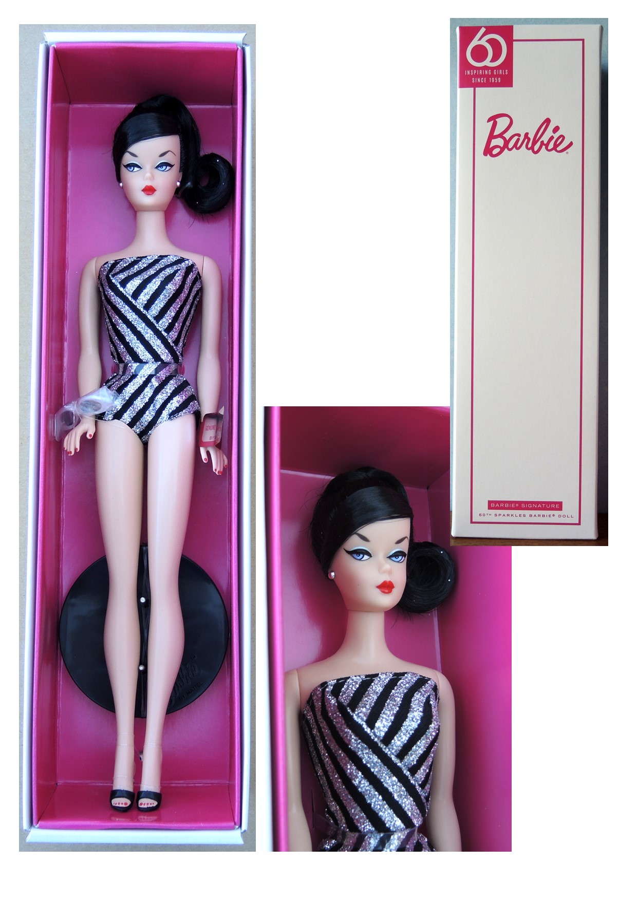 BARBIE 60 me anniversaire. 60 TH SPARKLES  NRFB